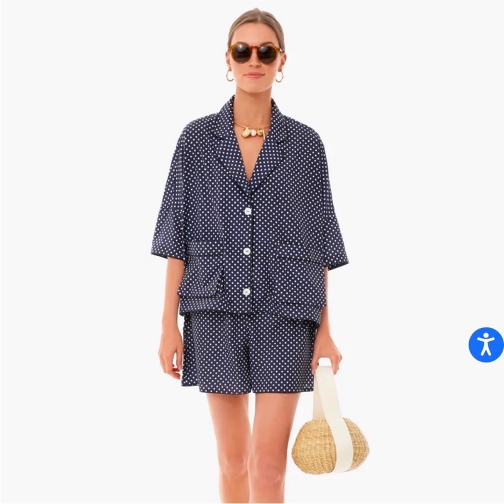 Tuckernuck Polka Dot Shirt & Shorts Set